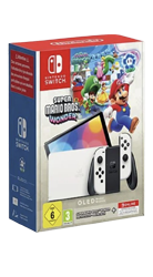 NINTENDO Switch™ – OLED-Modell (weiß)  Mitternacht 128 GB